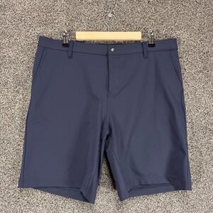 State & Liberty‎ Shorts Mens 40/9 Athletic Fit Blue Performance Stretch Chino